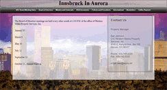 Desktop Screenshot of innsbruckinaurora.com